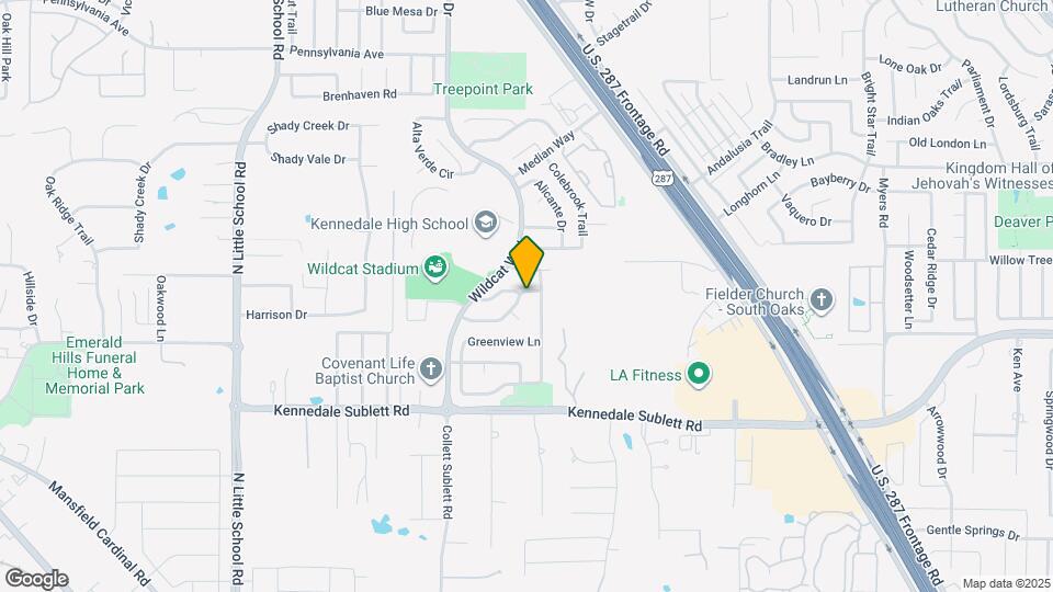 5706 Vandalia Trail Map and Location Details