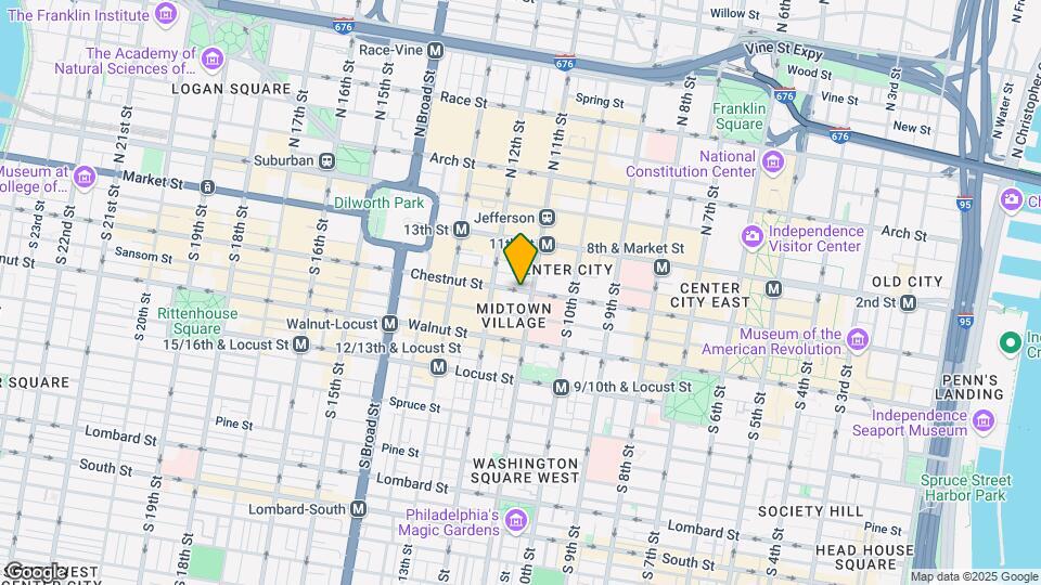 1229 Chestnut St Map and Location Details