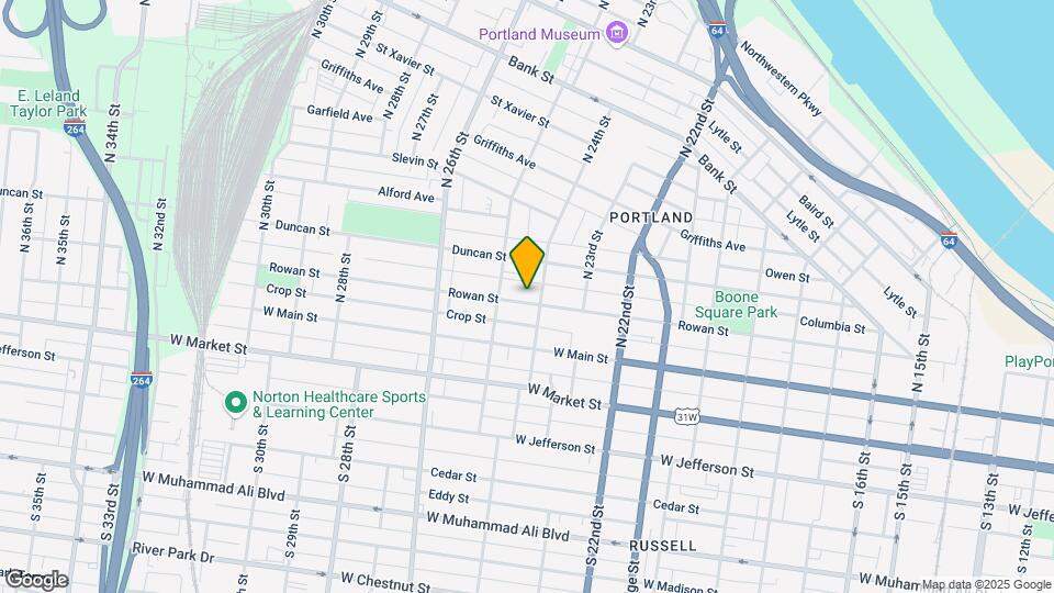 2409 Rowan St Map and Location Details