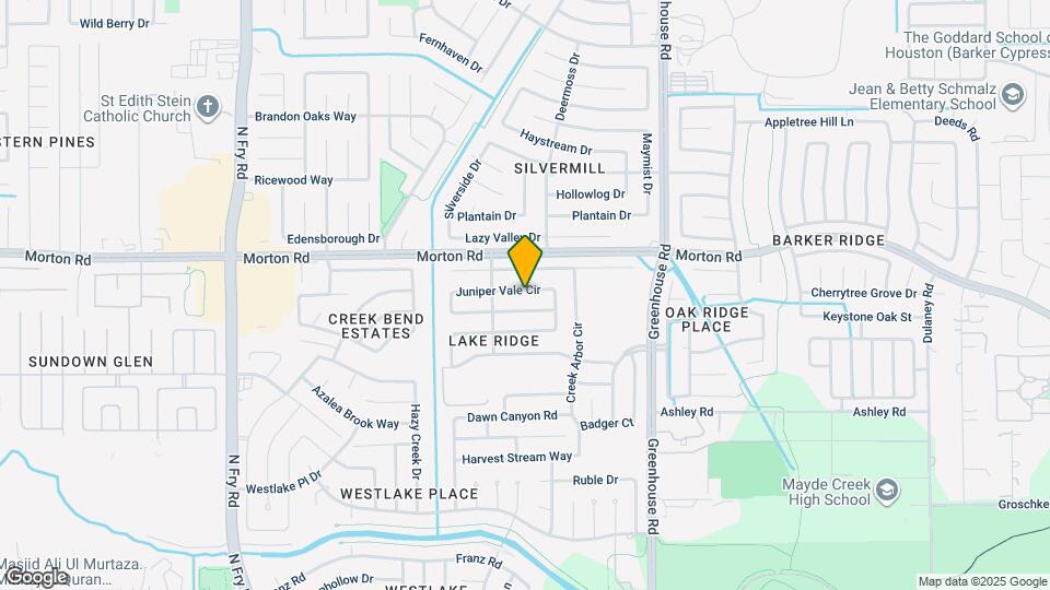 19415 Juniper Vale Cir Map and Location Details