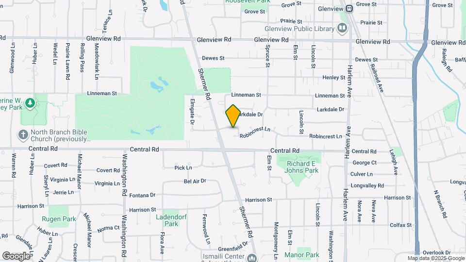 2313 Robincrest Ln Map and Location Details