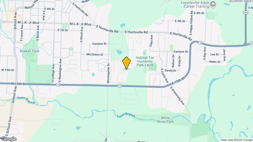 1236 S Kingfisher Ln Mapa y Detalles de la Ubicación