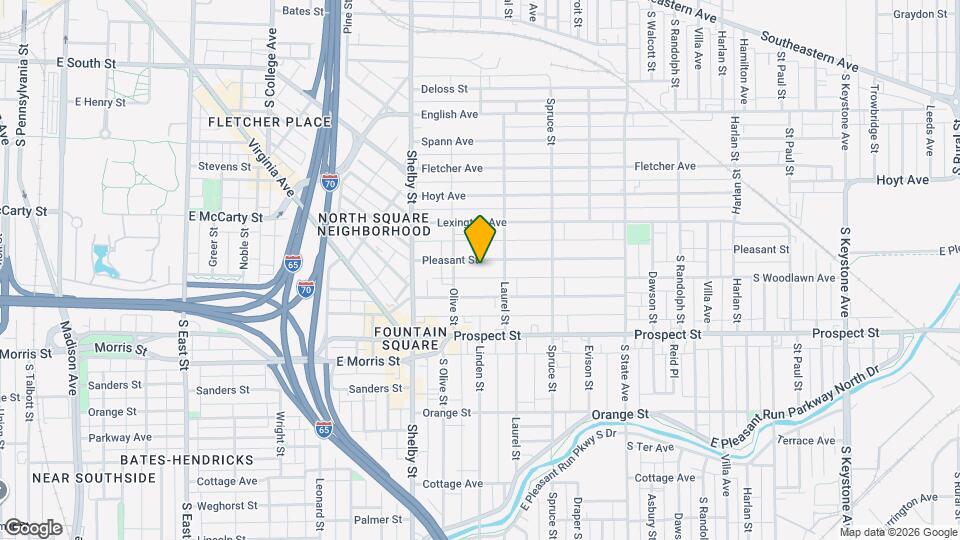 1229 Pleasant St Map and Location Details