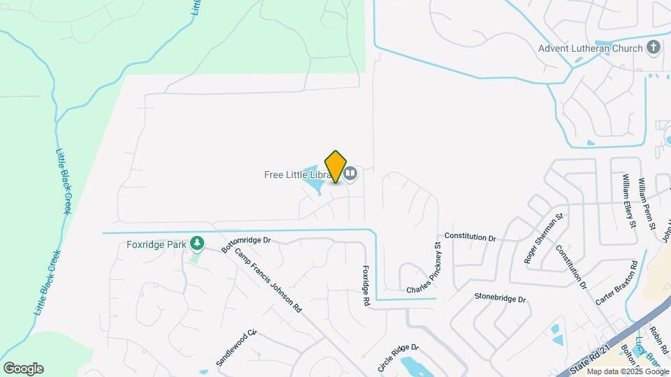 821 Richmond Ct Map and Location Details