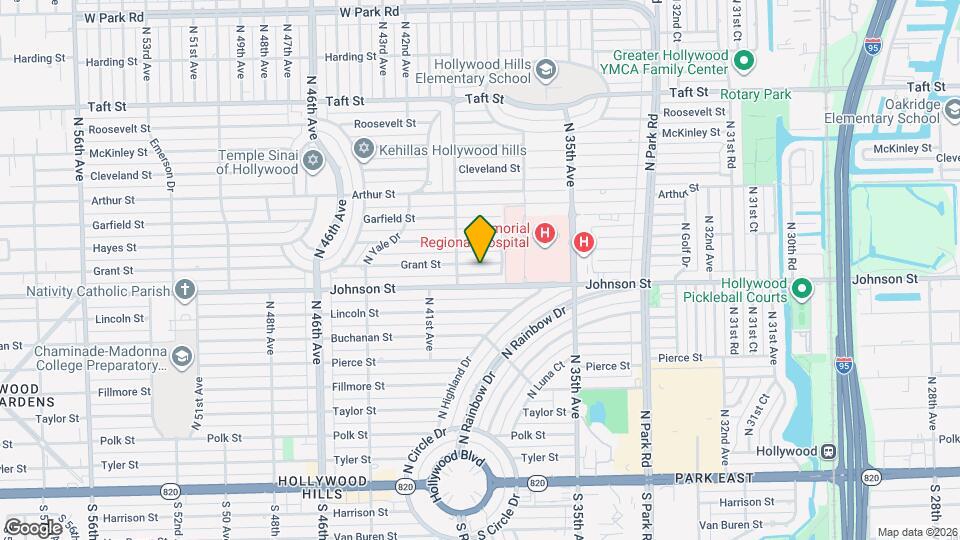 3904 Grant St Map and Location Details