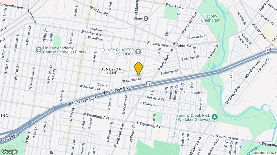 111 W Albanus St Map and Location Details