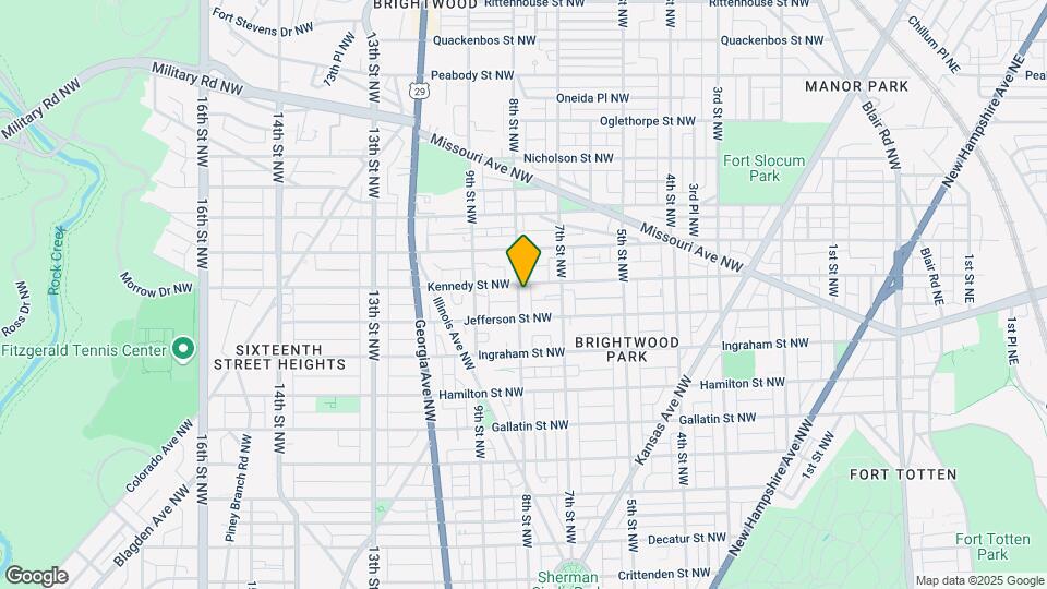5421 8th St NW Map and Location Details