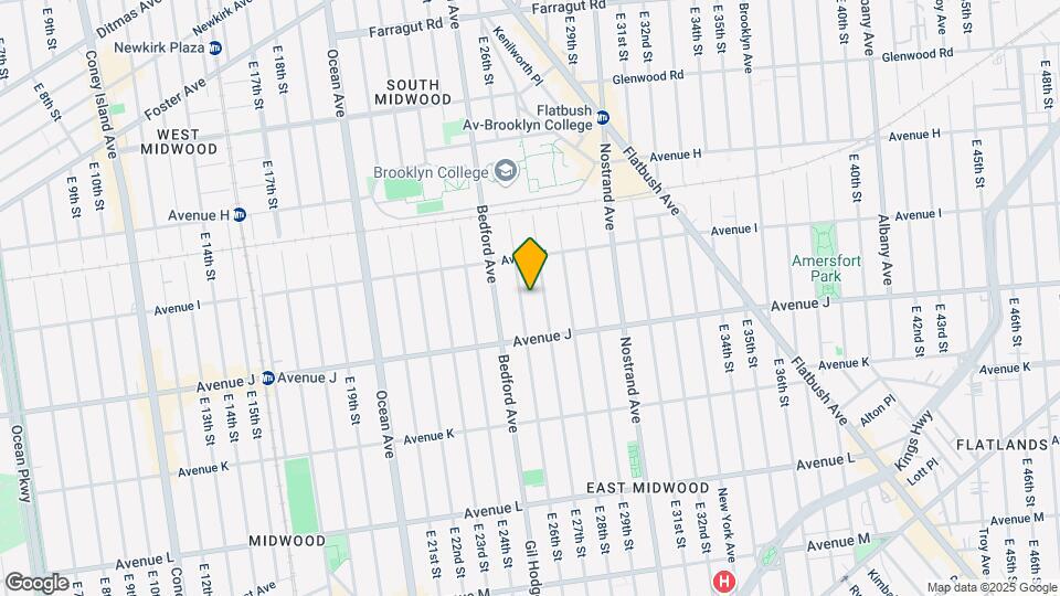 945 E 26th St Mapa y Detalles de la Ubicación