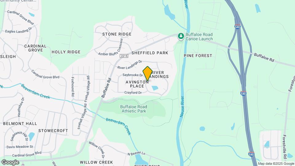 6317 Saybrooke Dr Map and Location Details