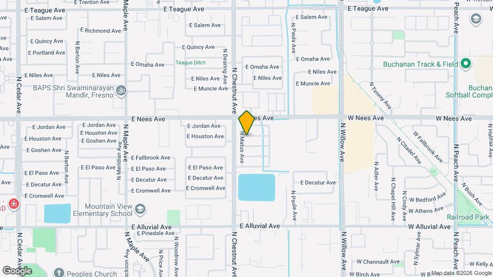 2555 E Houston Ave Map and Location Details