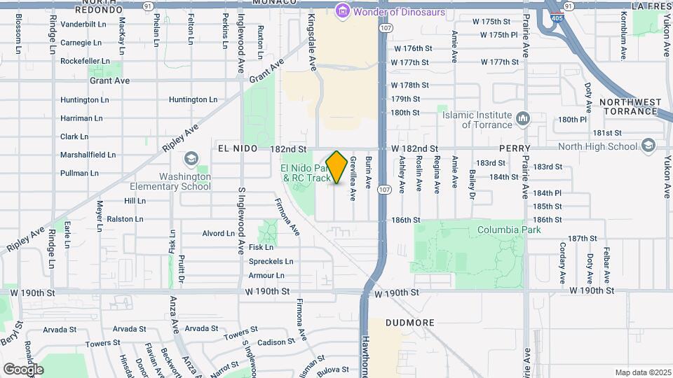 18408 Mansel Ave Mapa y Detalles de la Ubicación