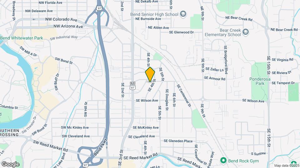 411 SE 4th St Map and Location Details