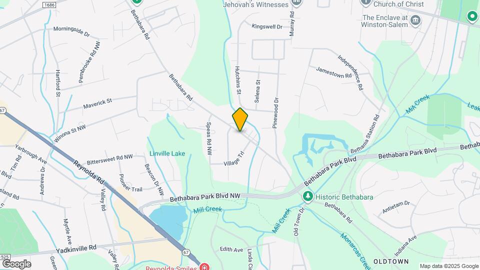 2350 Bethabara Rd Map and Location Details