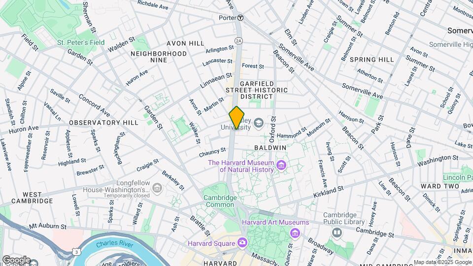1637 Massachusetts Ave, Unit 2 Map and Location Details