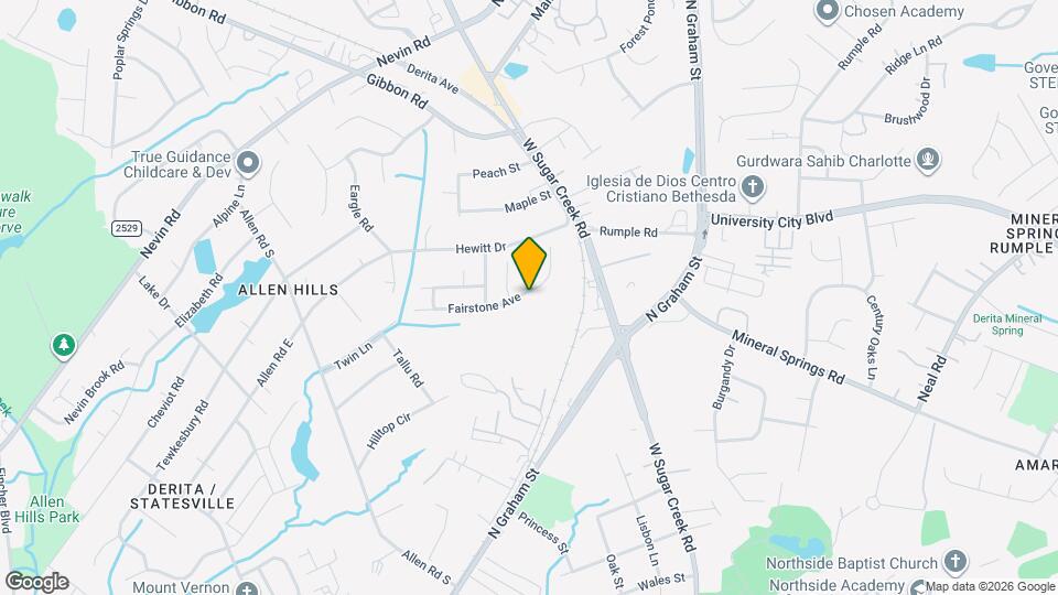 2509 Fairstone Ave Map and Location Details