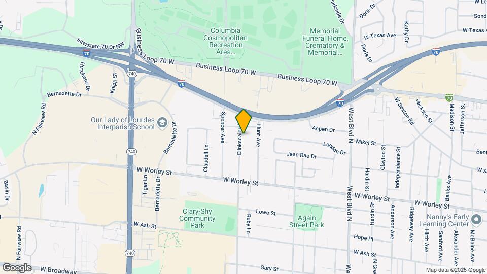 710-810 Clinkscales Rd Mapa y Detalles de la Ubicación