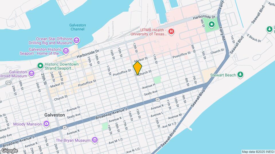 602 14th St Map and Location Details