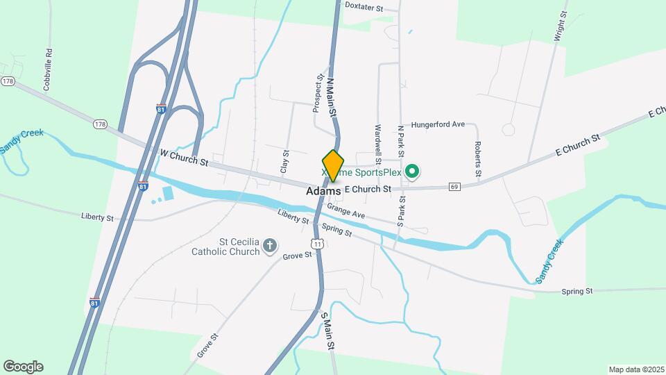 10 E Church St Map and Location Details