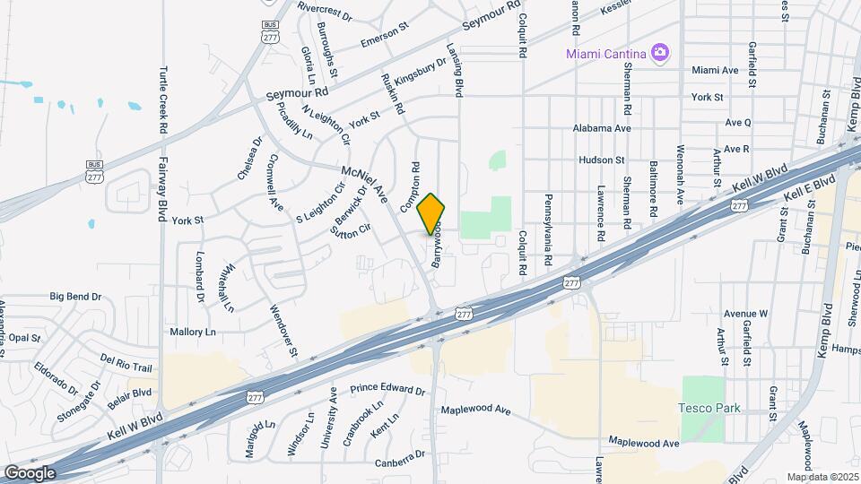 3006 Barrywood Dr Map and Location Details