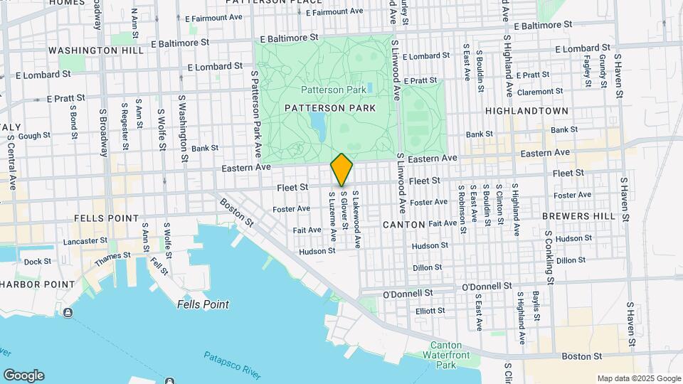 604 S Glover St Map and Location Details