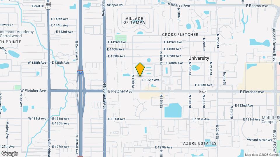 1302 E 137th Ave Mapa y Detalles de la Ubicación