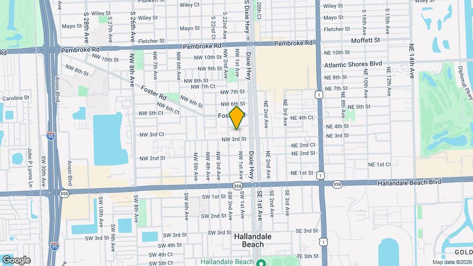 313 NW 1st Ave Mapa y Detalles de la Ubicación
