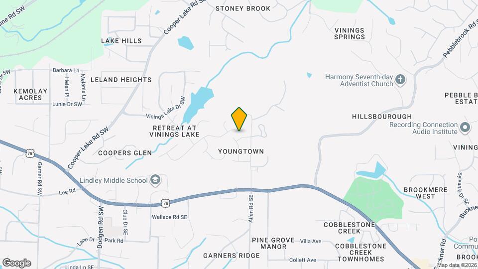 5723 Vinings Retreat Way SW Map and Location Details