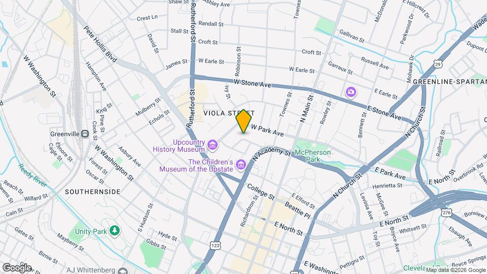 108 Central Ave Mapa y Detalles de la Ubicación