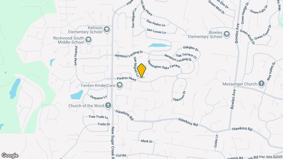 1041 Piedras Pkwy Map and Location Details