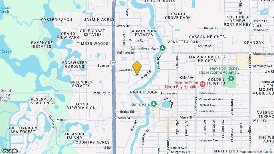 6709 River Rd Map and Location Details