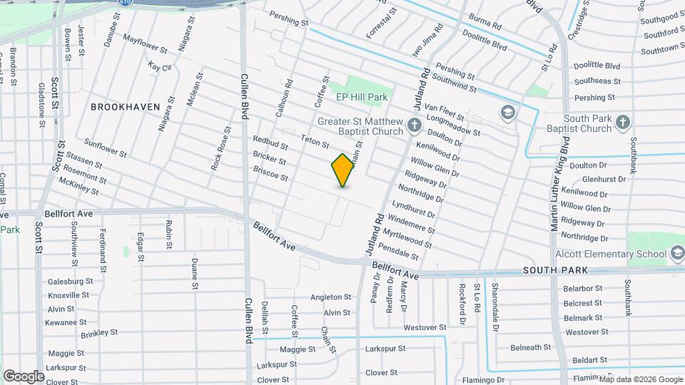 5113 Briscoe St Map and Location Details