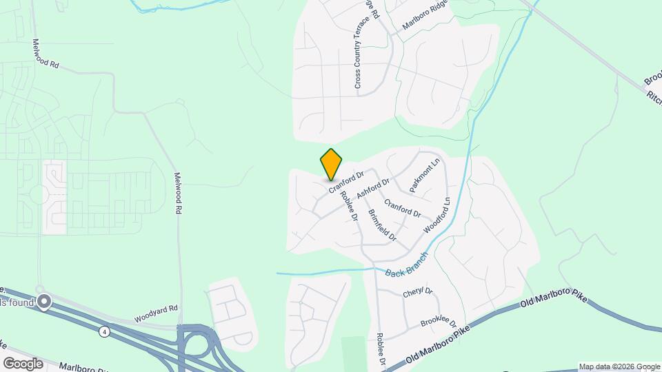 4910 Cranford Terrace Map and Location Details