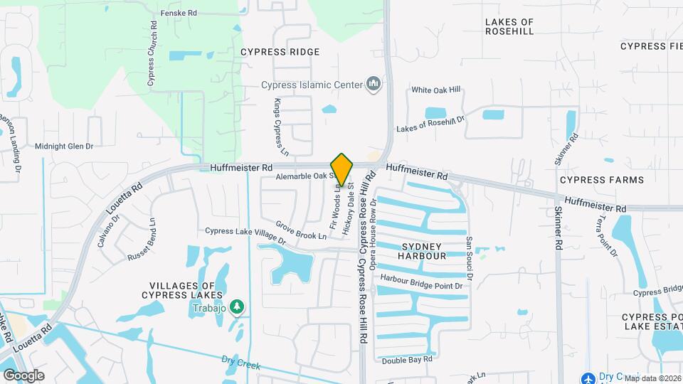 15506 Fir Woods Ln Map and Location Details