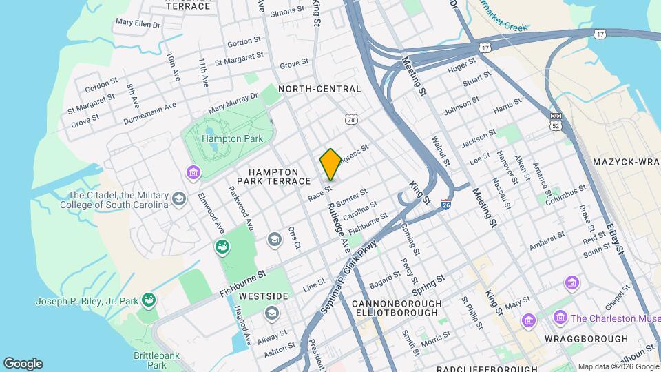 406 Race St Map and Location Details