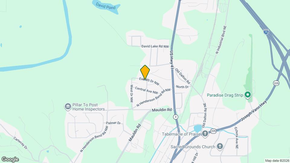 180 Crestview Dr NW Map and Location Details
