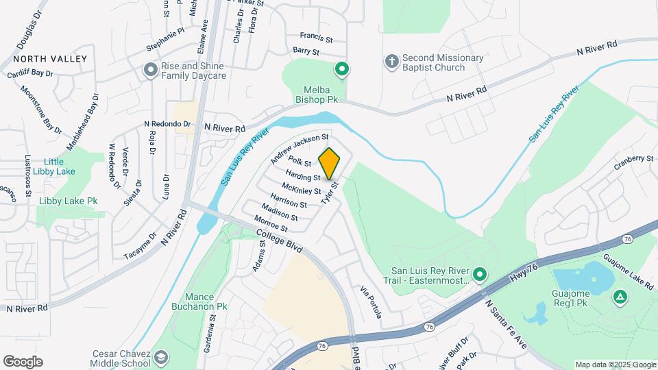 5009 Tyler St Map and Location Details