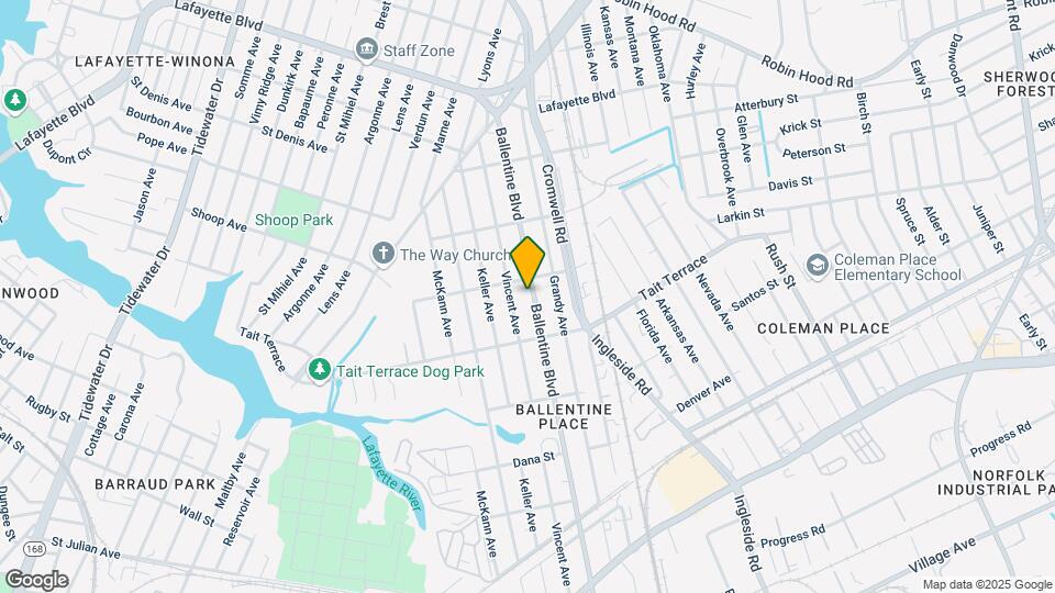 2637 Ballentine Blvd Map and Location Details