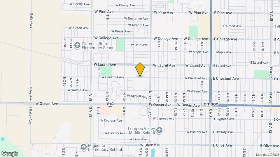 West Chestnut Apartments Map and Location Details