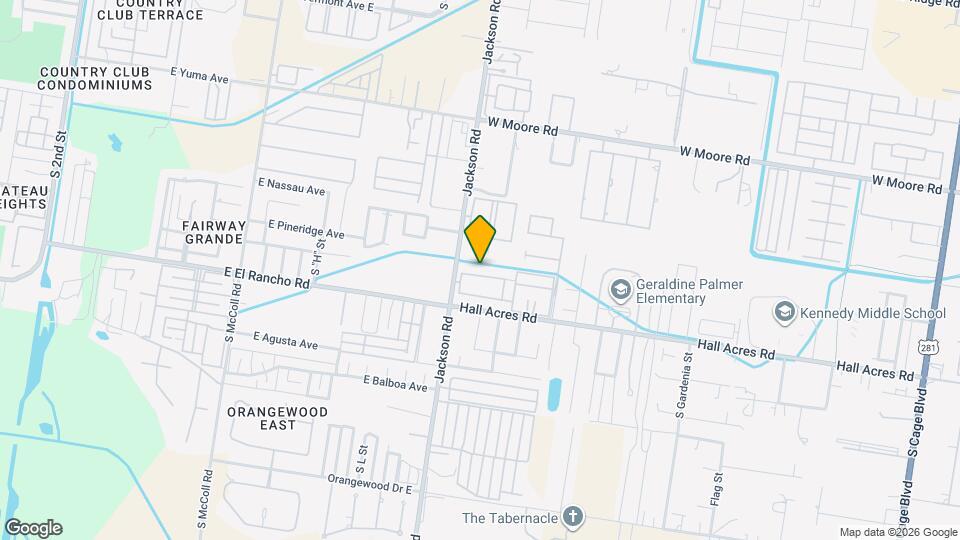 2401 S Jackson Rd Mapa y Detalles de la Ubicación