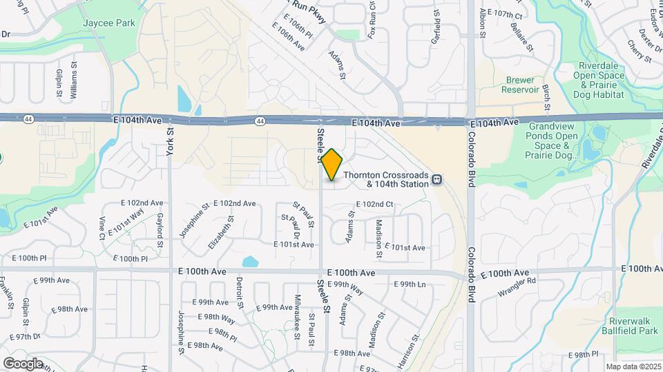 3209 E 102nd Pl Map and Location Details