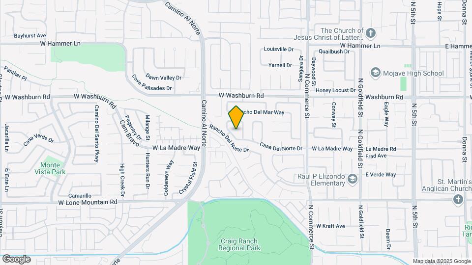 624 Casa Del Norte Dr Map and Location Details