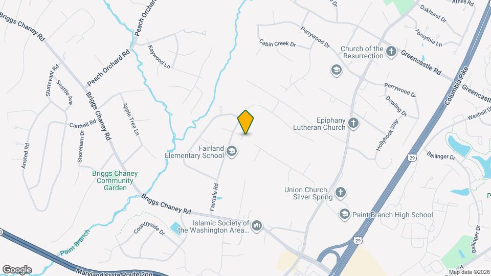 2707 Fairdale Terrace Map and Location Details