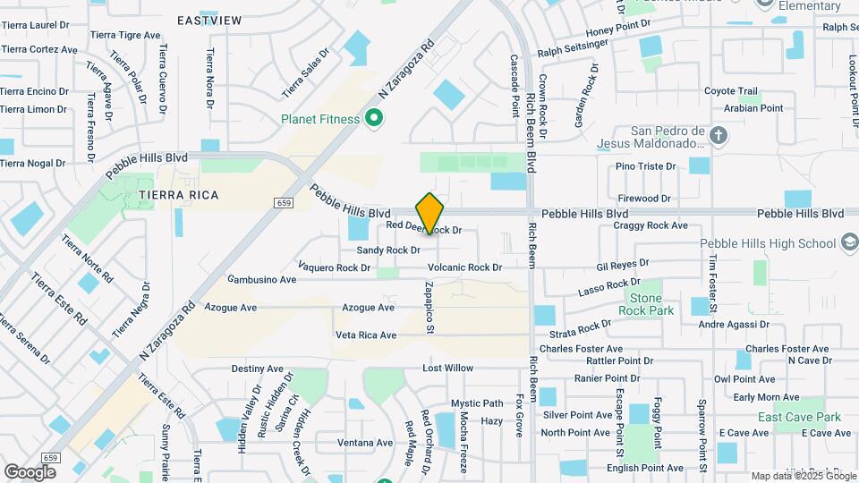 14041 Sandy Rock Dr Map and Location Details
