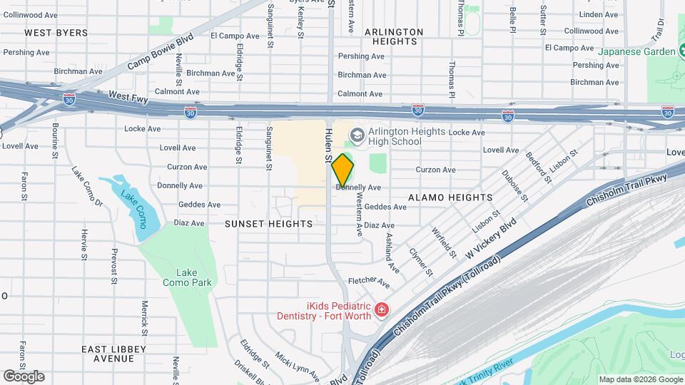 4521 Donnelly Ave Map and Location Details