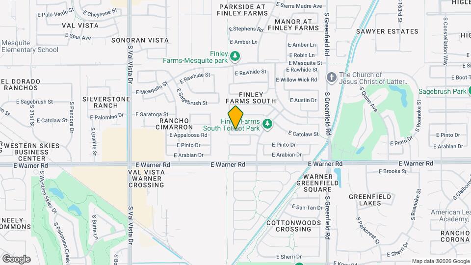 2024 E Appaloosa Rd Map and Location Details