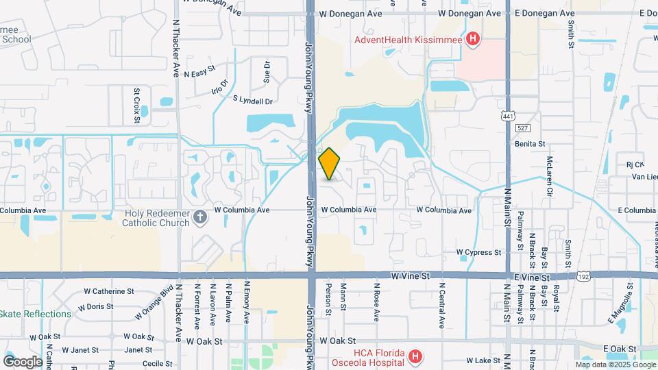 1105 Spring Meadow Dr Map and Location Details