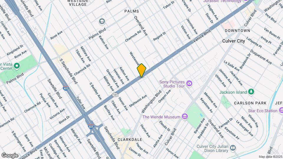 10860 Venice Blvd. Map and Location Details