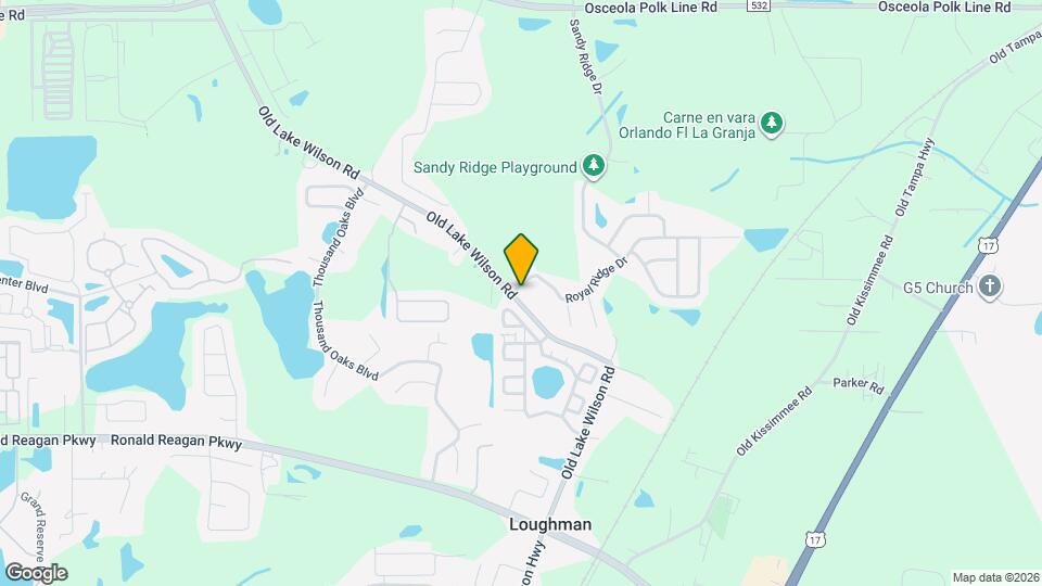 1008 Royal Ridge Dr Map and Location Details