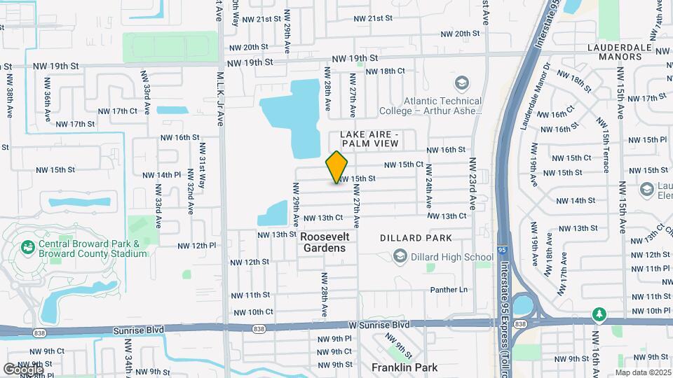 2751 NW 14th Ct Map and Location Details