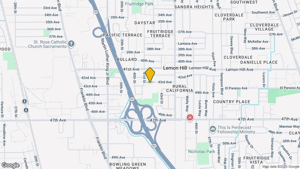 4112 43rd Ave Mapa y Detalles de la Ubicación